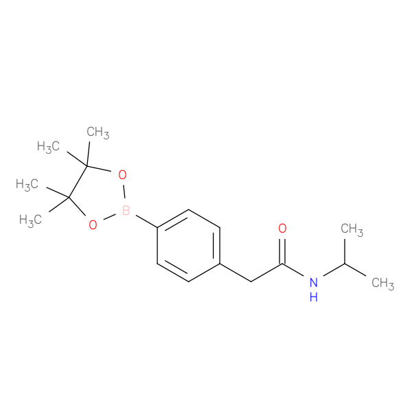 4-(Isopropylaminocarbonylmethyl)phenylboronic acid, pinacol ester