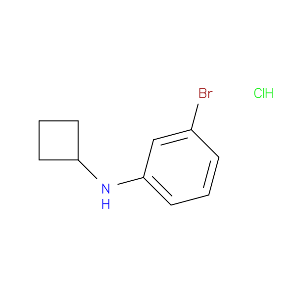 3-bromo-N-cyclobutylaniline hydrochloride