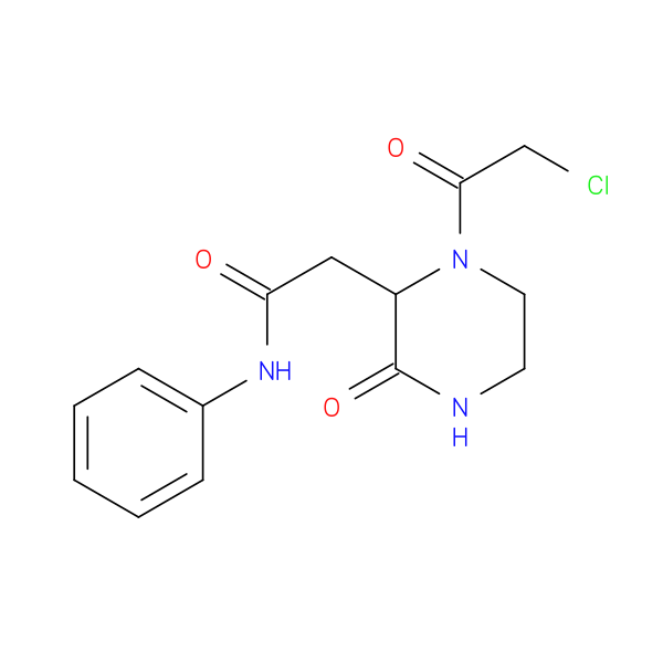 2-[1-(Chloroacetyl)-3-oxopiperazin-2-yl]-n-phenylacetamide