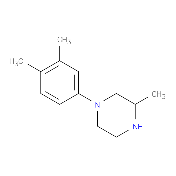 1-(3,4-dimethylphenyl)-3-methylpiperazine