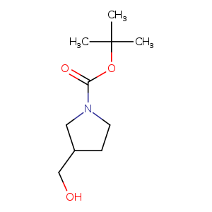 1-Pyrrolidinecarboxylic acid, 3-(hydroxymethyl)-, 1,1-dimethylethyl ester