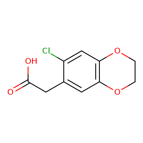 (7-chloro-2,3-dihydro-1,4-benzodioxin-6-yl)acetic acid