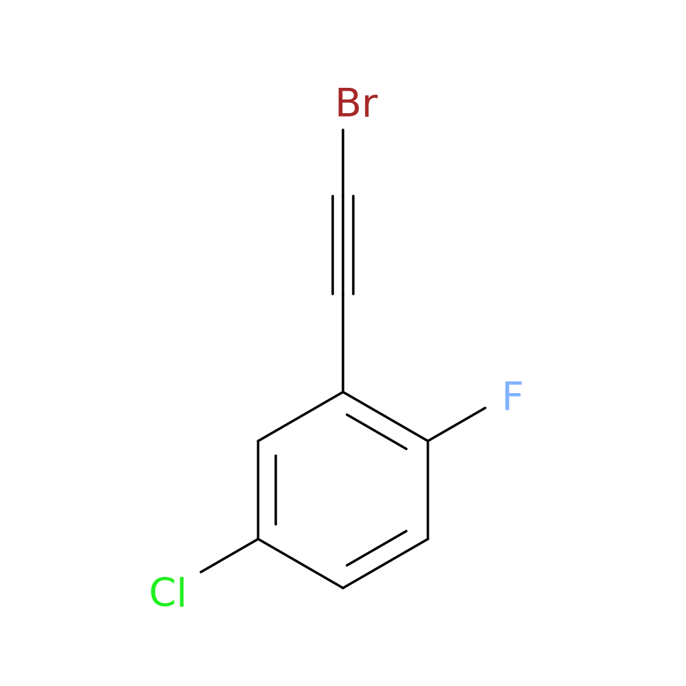 2-(2-Bromoethynyl)-4-chloro-1-fluorobenzene