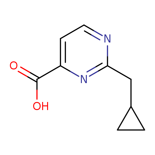 2-(CYCLOPROPYLMETHYL)PYRIMIDINE-4-CARBOXYLIC ACID
