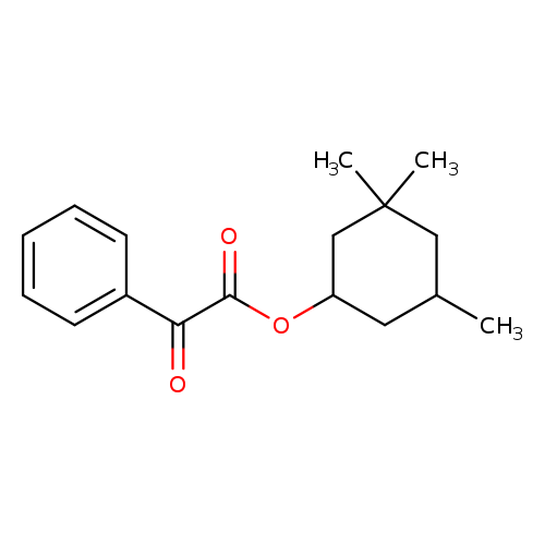 3,3,5-trimethylcyclohexyl 2-oxo-2-phenylacetate