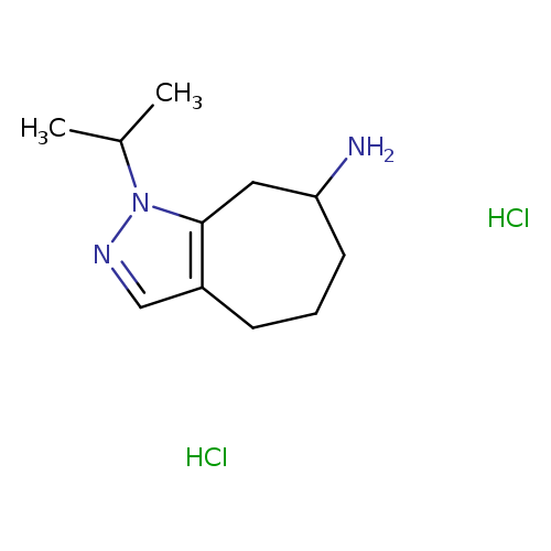 1-(propan-2-yl)-1H,4H,5H,6H,7H,8H-cyclohepta[c]pyrazol-7-aminedihydrochloride