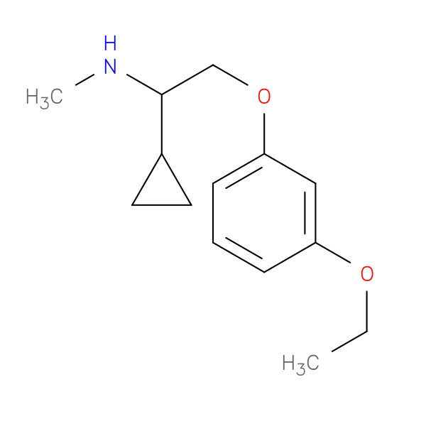 [1-Cyclopropyl-2-(3-ethoxyphenoxy)ethyl]methylamine