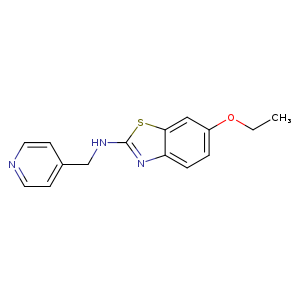 6-ethoxy-N-[(pyridin-4-yl)methyl]-1,3-benzothiazol-2-amine