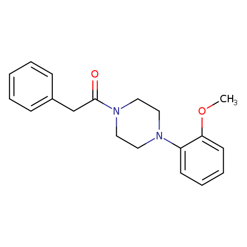 1-(4-(2-Methoxyphenyl)piperazin-1-yl)-2-phenylethanone