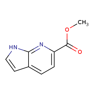 1H-Pyrrolo[2,3-b]pyridine-6-carboxylic acid, methyl ester