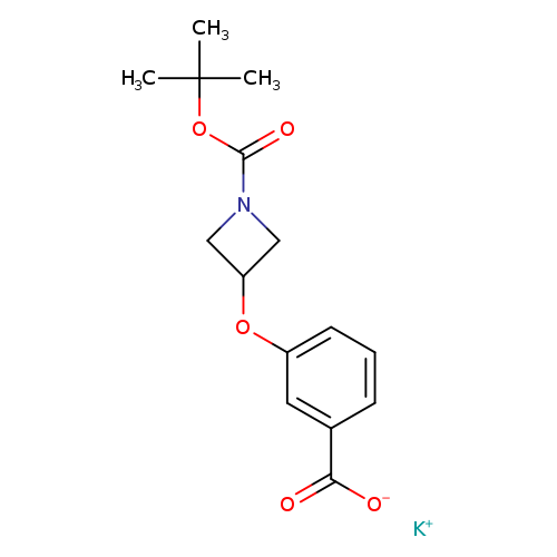 potassium3-({1-[(tert-butoxy)carbonyl]azetidin-3-yl}oxy)benzoate