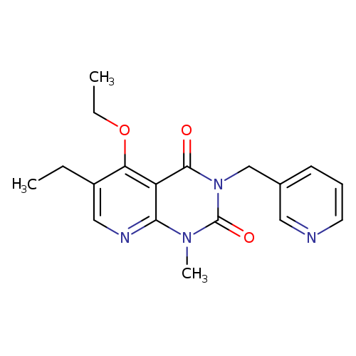 5-ethoxy-6-ethyl-1-methyl-3-[(pyridin-3-yl)methyl]-1H,2H,3H,4H-pyrido[2,3-d]pyrimidine-2,4-dione