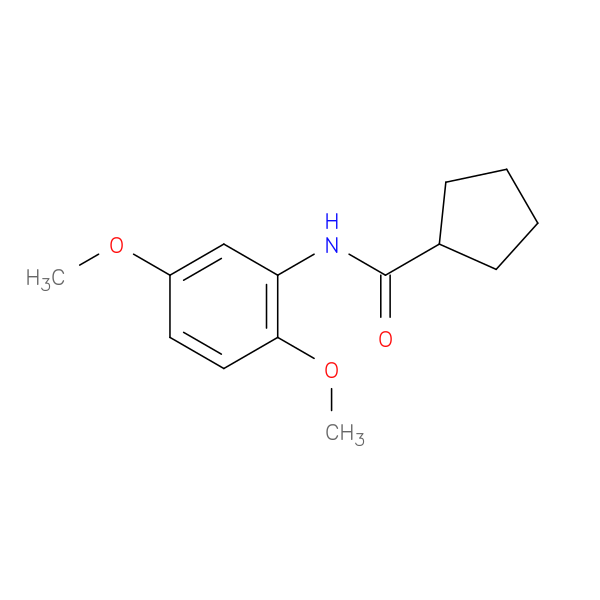 Cyclopentanecarboxamide, N-(2,5-dimethoxyphenyl)- (9CI)