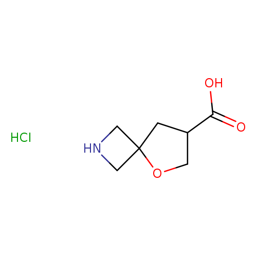 5-oxa-2-azaspiro[3.4]octane-7-carboxylic acid hydrochloride