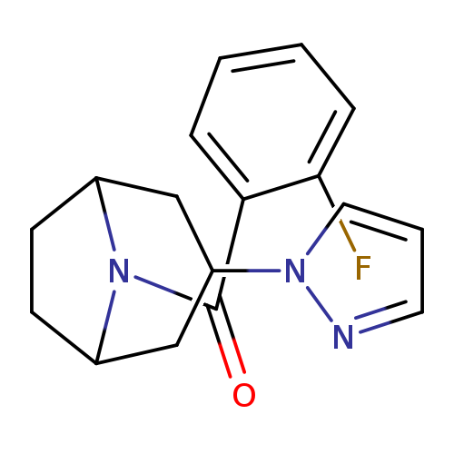 8-(2-fluorobenzoyl)-3-(1H-pyrazol-1-yl)-8-azabicyclo[3.2.1]octane
