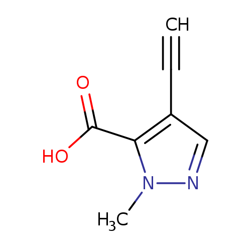 1H-Pyrazole-5-carboxylicacid, 4-ethynyl-1-methyl-