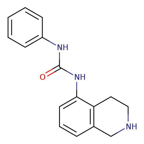 1-Phenyl-3-(1,2,3,4-tetrahydroisoquinolin-5-yl)urea