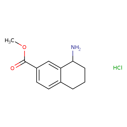 Methyl 8-amino-5,6,7,8-tetrahydronaphthalene-2-carboxylate hydrochloride