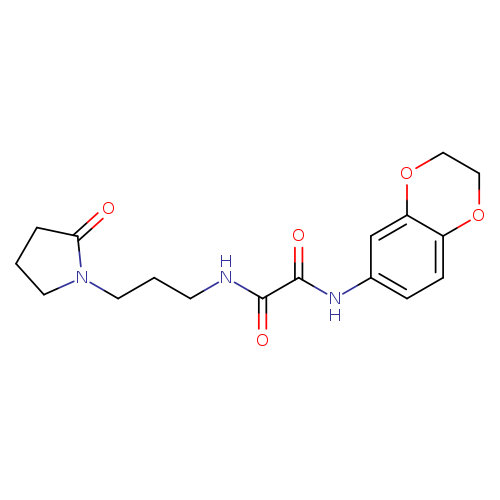N'-(2,3-dihydro-1,4-benzodioxin-6-yl)-N-[3-(2-oxopyrrolidin-1-yl)propyl]ethanediamide