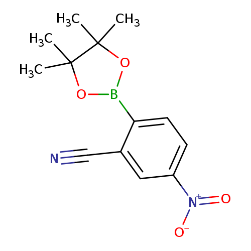 5-NItro-2-(tetramethyl-1,3,2-dioxaborolan-2-yl)benzonitrile