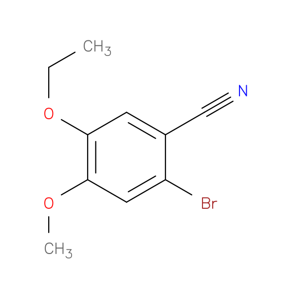 2-Bromo-5-ethoxy-4-methoxybenzonitrile
