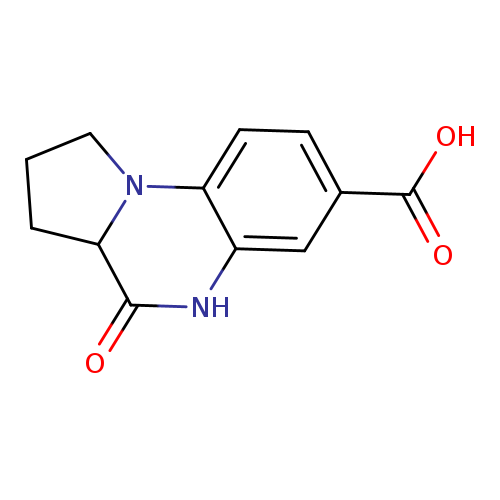 4-Oxo-1,2,3,3a,4,5-hexahydropyrrolo[1,2-a]quinoxaline-7-carboxylic acid