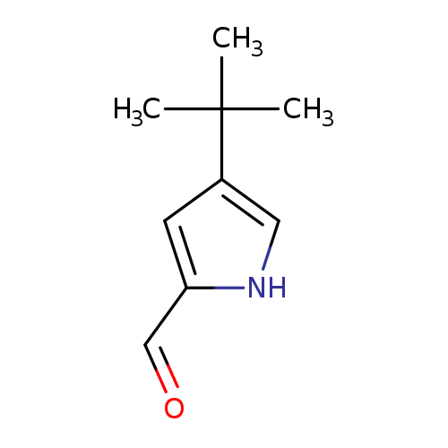 1H-Pyrrole-2-carboxaldehyde, 4-(1,1-dimethylethyl)- (9CI)