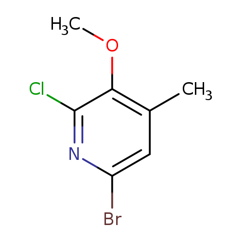 6-Bromo-2-chloro-3-methoxy-4-methylpyridine
