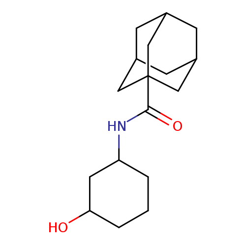 N-(3-hydroxycyclohexyl)adamantane-1-carboxamide