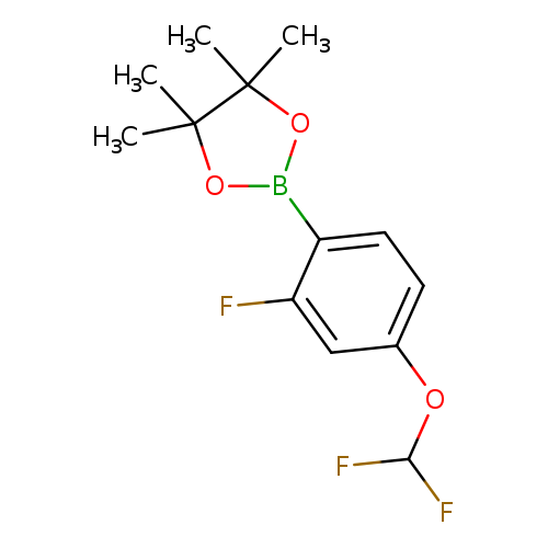 2-[4-(DIFLUOROMETHOXY)-2-FLUOROPHENYL]-4,4,5,5-TETRAMETHYL-1,3,2-DIOXABOROLANE
