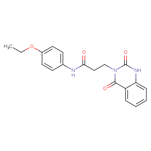 3-(2,4-dioxo-1,2,3,4-tetrahydroquinazolin-3-yl)-N-(4-ethoxyphenyl)propanamide