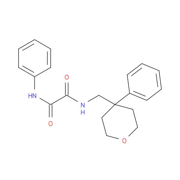 N'-phenyl-N-[(4-phenyloxan-4-yl)methyl]ethanediamide