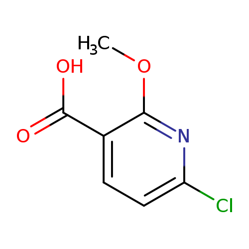 6-Chloro-2-methoxynicotinic acid