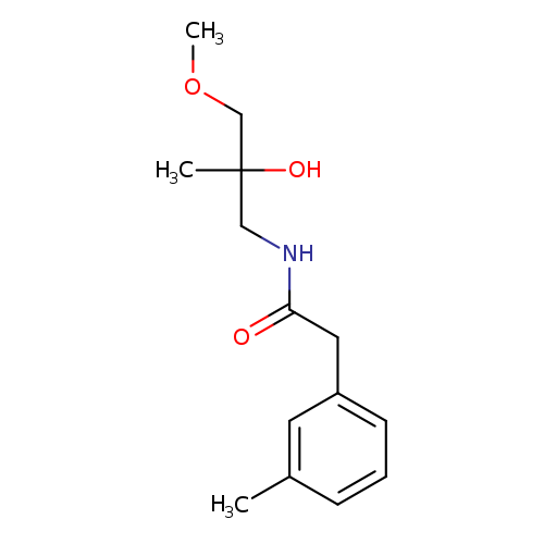 N-(2-hydroxy-3-methoxy-2-methylpropyl)-2-(3-methylphenyl)acetamide