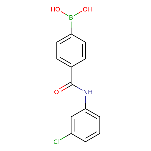 {4-[(3-chlorophenyl)carbamoyl]phenyl}boronic acid