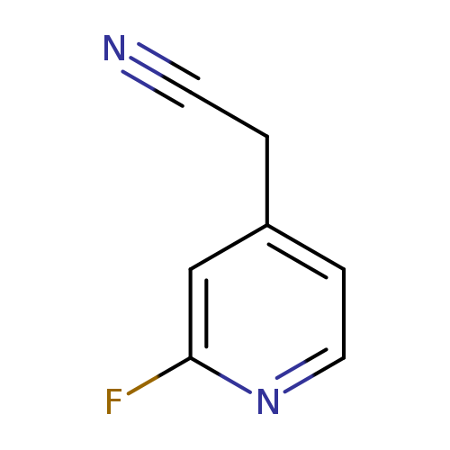 2-(2-fluoropyridin-4-yl)acetonitrile