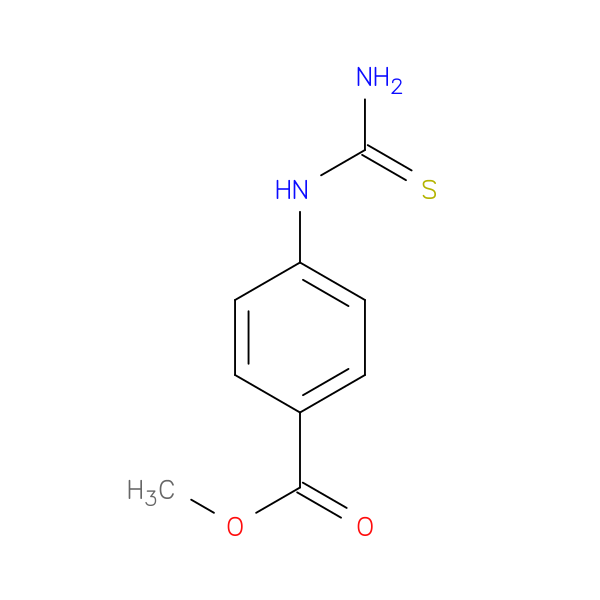methyl 4-(carbamothioylamino)benzoate