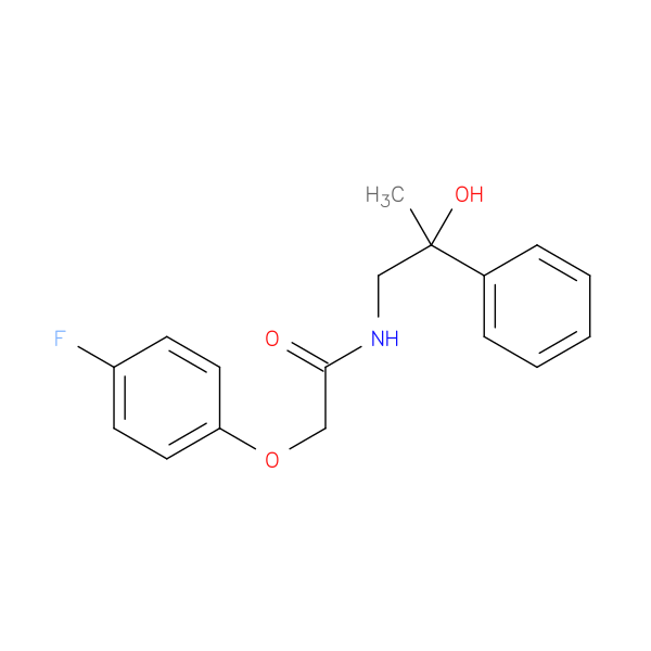 2-(4-fluorophenoxy)-N-(2-hydroxy-2-phenylpropyl)acetamide