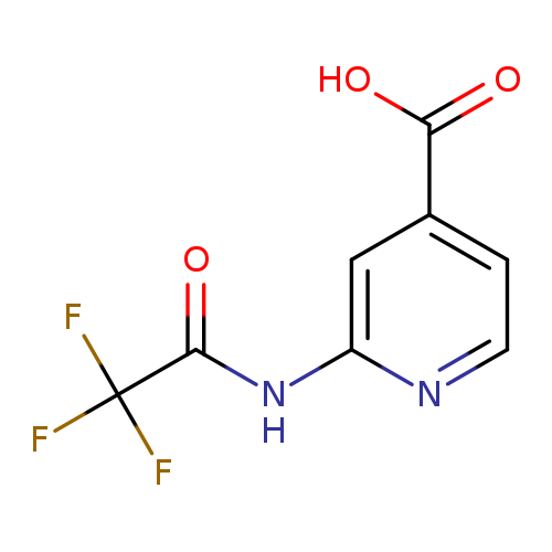 2-(2,2,2-Trifluoroacetamido)isonicotinic acid