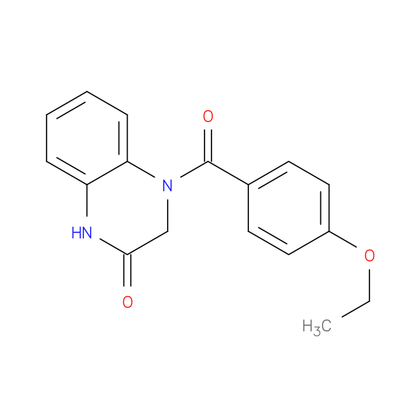 4-(4-ethoxybenzoyl)-1,2,3,4-tetrahydroquinoxalin-2-one