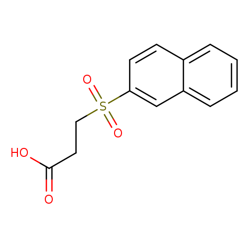 3-(2-Naphthylsulfonyl)propanoic acid