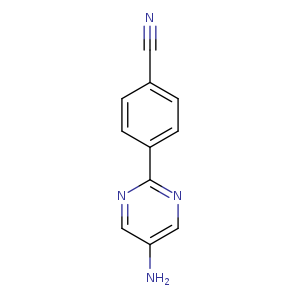 4-(5-Aminopyrimidin-2-yl)benzonitrile