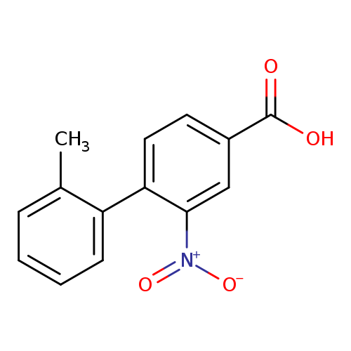 2'-Methyl-2-nitro-[1,1'-biphenyl]-4-carboxylic acid