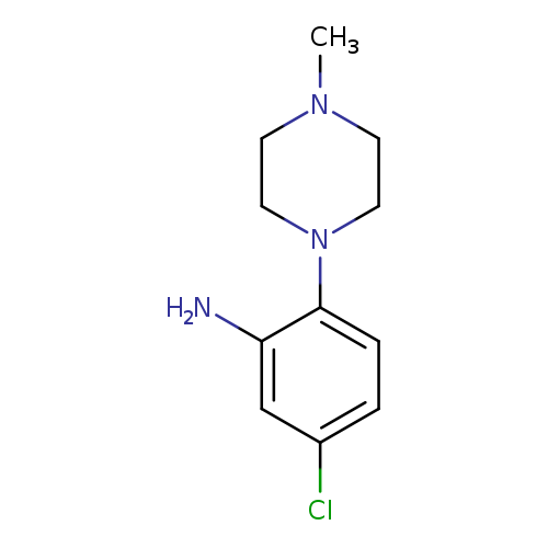 5-CHLORO-2-(4-METHYL-PIPERAZIN-1-YL)-PHENYLAMINE