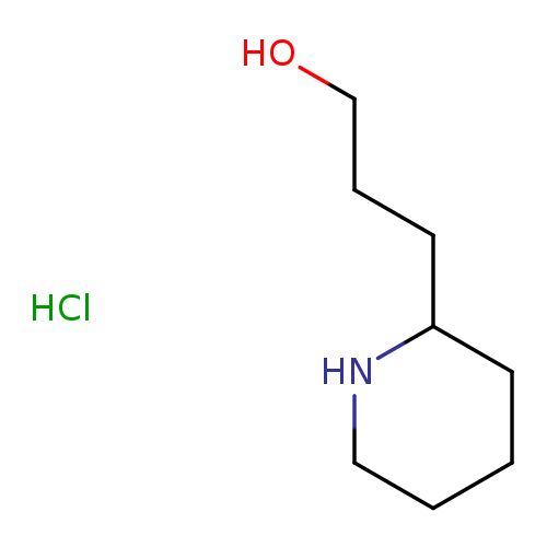 3-(piperidin-2-yl)propan-1-ol hydrochloride
