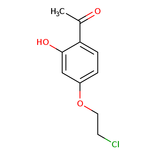 1-[4-(2-chloroethoxy)-2-hydroxy-phenyl]ethanone