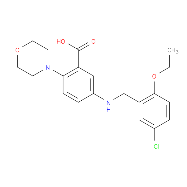 5-(5-Chloro-2-ethoxy-benzylamino)-2-morpholin-4-yl-benzoic acid