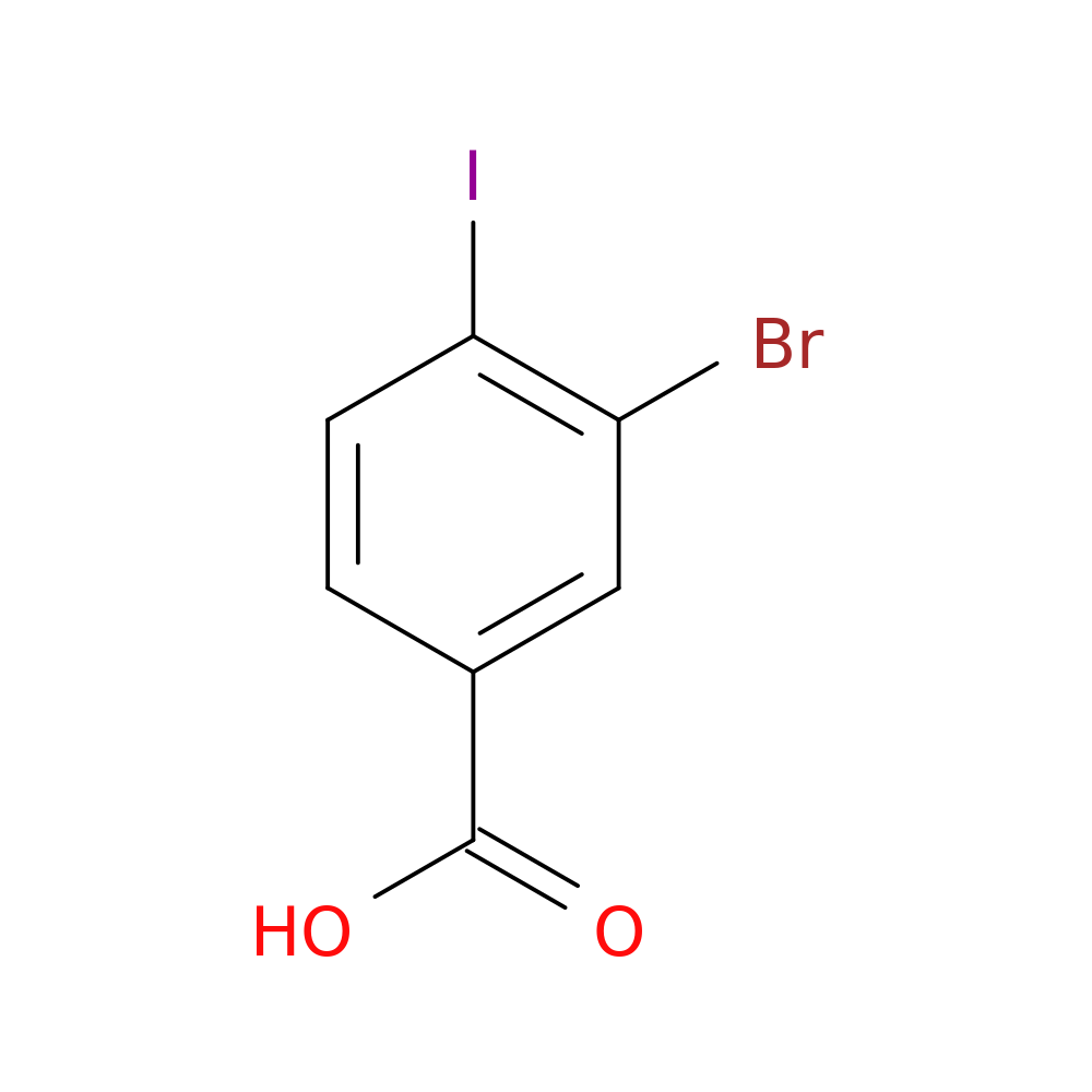 3-bromo-4-iodobenzoic acid