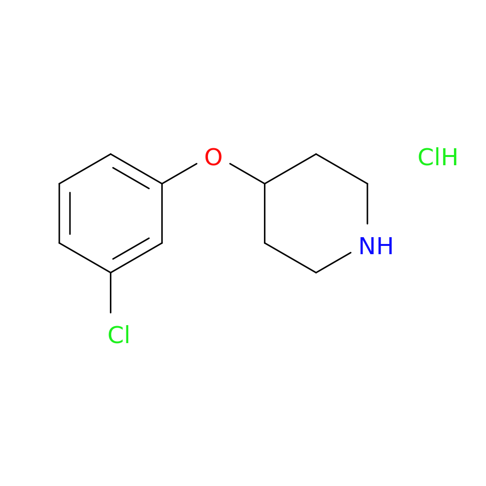 4-(3-Chlorophenoxy)Piperidine Hydrochloride