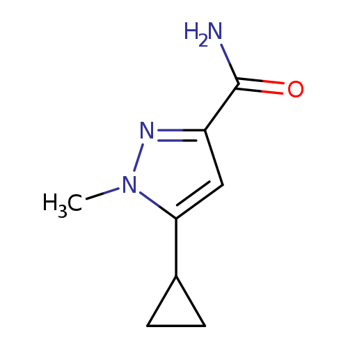 5-Cyclopropyl-1-methyl-1h-pyrazole-3-carboxamide